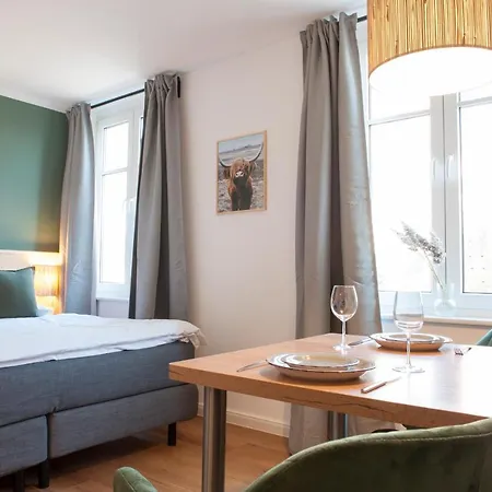 Inselquartett - Inkl Waeschepaket - Naehe Aok-klinik Apartment Wiek auf Ruegen