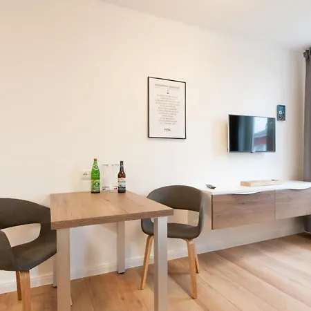Apartment Inselquartett - Inkl Waeschepaket - Naehe Aok-klinik *